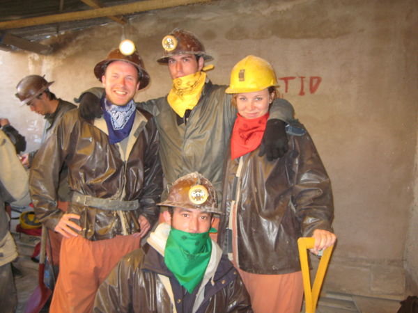 geared up for the mines