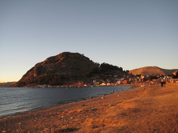 Beach on Lake Titicaca, Copacabana