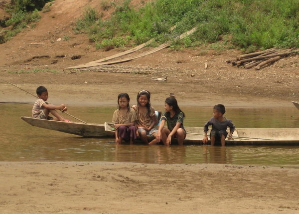 Nam Ou River boat trip in Laos