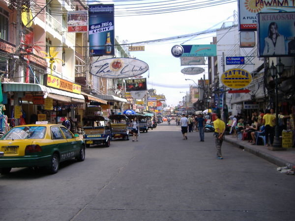 the Khao San Road