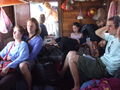 Cramped conditions on the slow boat