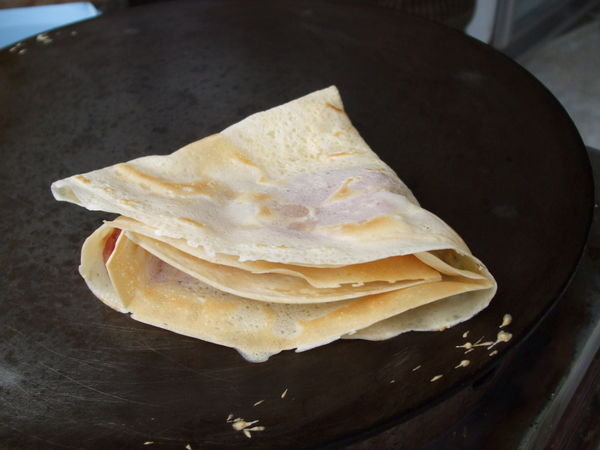 A crepe from my favourite crepe stall!!
