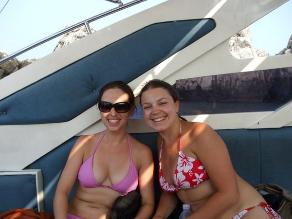 Me and Donna enjoying our snorkelling trip