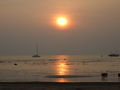 Sunset on Railay West - not spectacular, but still pretty