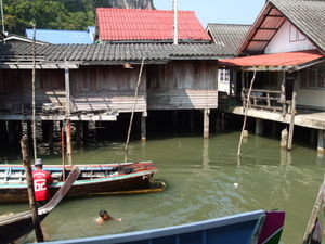 Panyee Island - a town made from houses on stilts