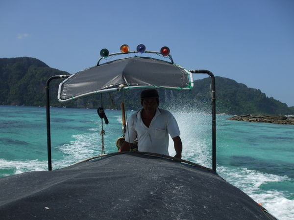 Our longtail boat driver