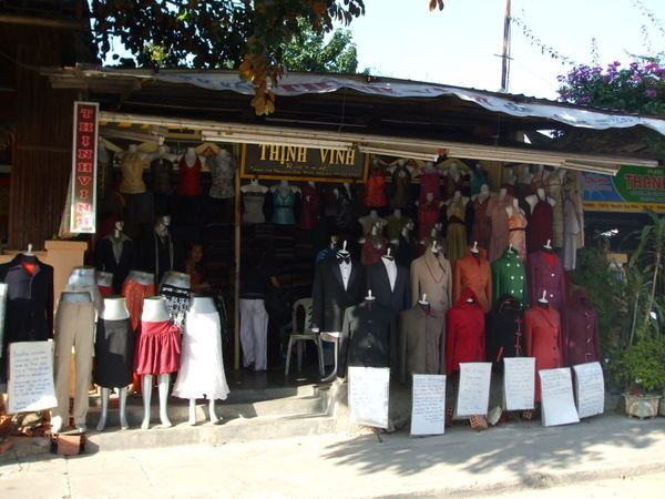 The tailors where me and Rebecca bought our clothes