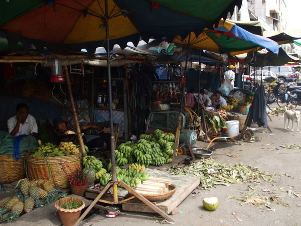 Another market area in Phnom Penh