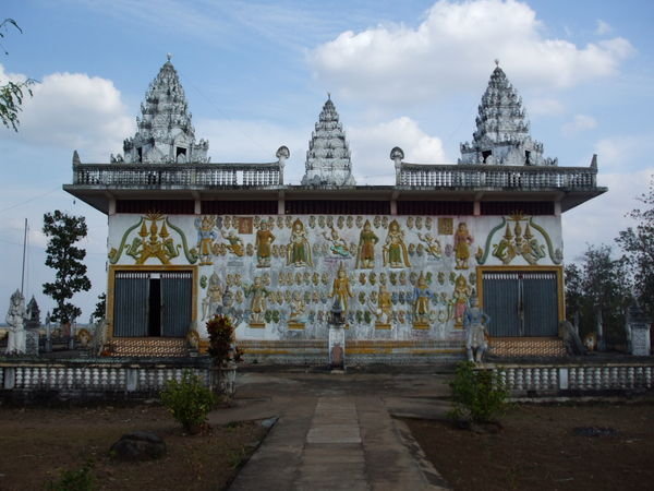 A local wat that Kheang took me to on our bike trip