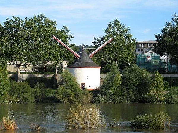 Old Mosel River Cranes