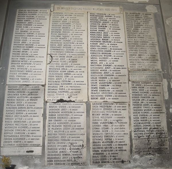 List of those killed