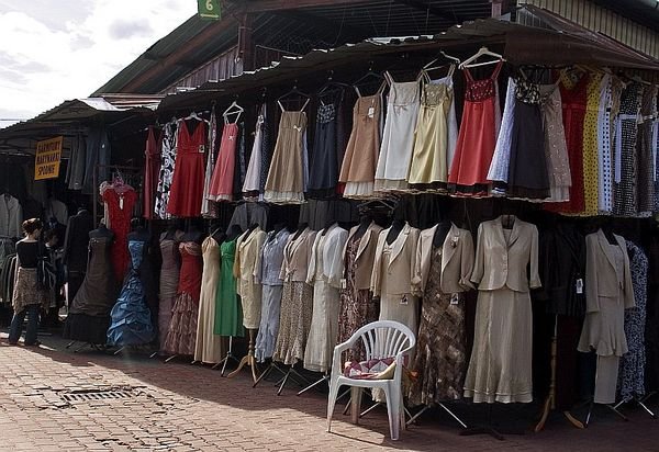 Flea market Dress Stall