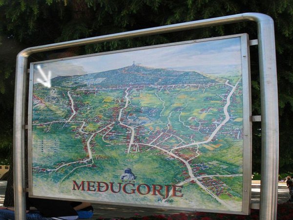 Medugorje Map