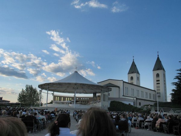 Outdoor Evening Mass