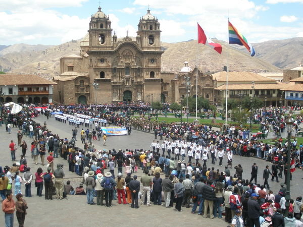 Sunday Parade in the Plaza