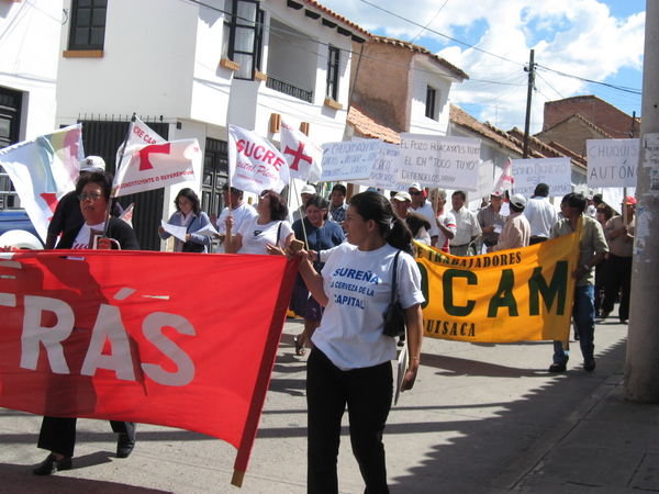 march in sucre
