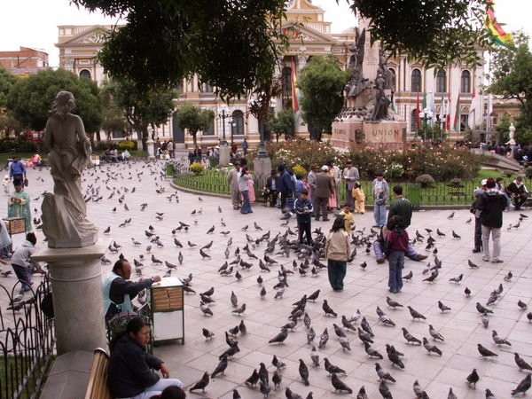 La Paz, Plaza Murillo