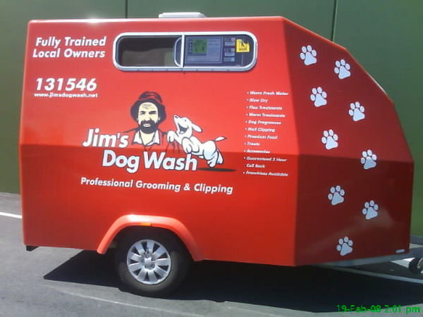 Mobile Dog Wash