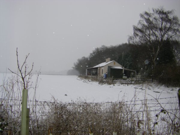 Casa de McFarlane in the snow