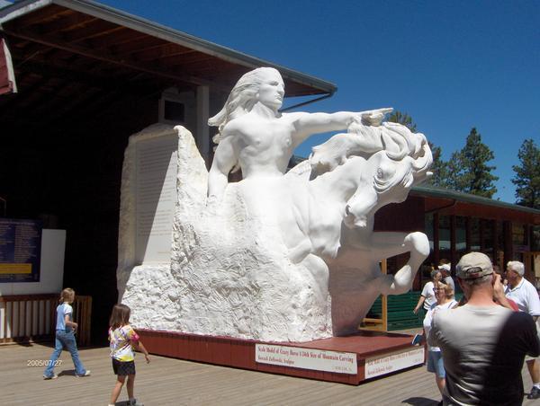 Crazy Horse scale model