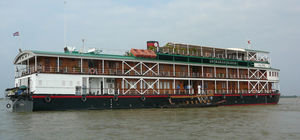 Our ship, the RV Tonle Pandaw