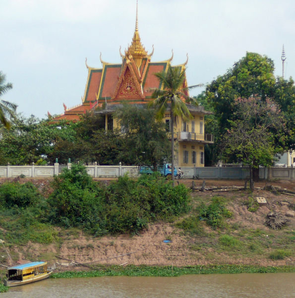 A temple along the river