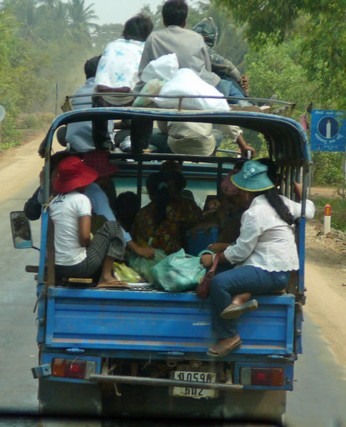 Cambodian taxi!