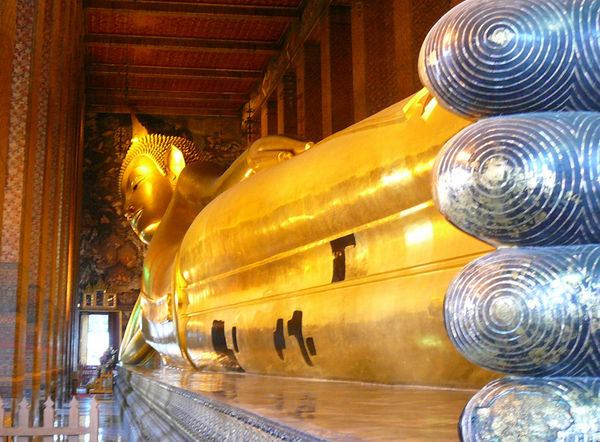 The Recling Buddha at Wat Po
