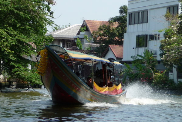Typical longtail boat