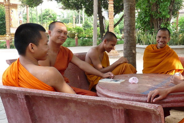 Sokol and fellow monks