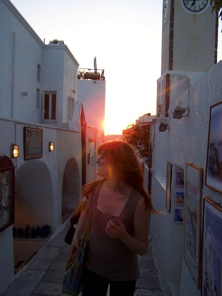 The Streets of Oia