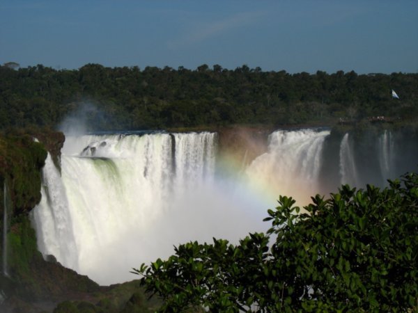 Iguazu Falls from Brazil looking at Argentina 