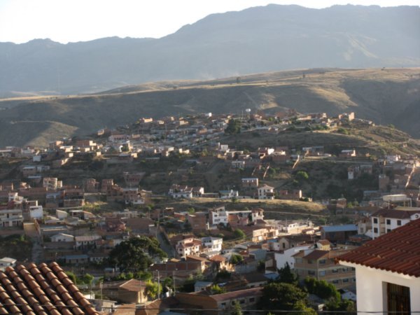 View over Sucre