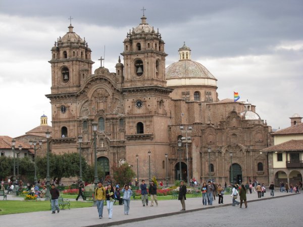 Jesuits' Church on Plaza de Armas
