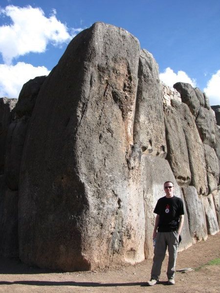 Huge rock at Sacsayhuaman