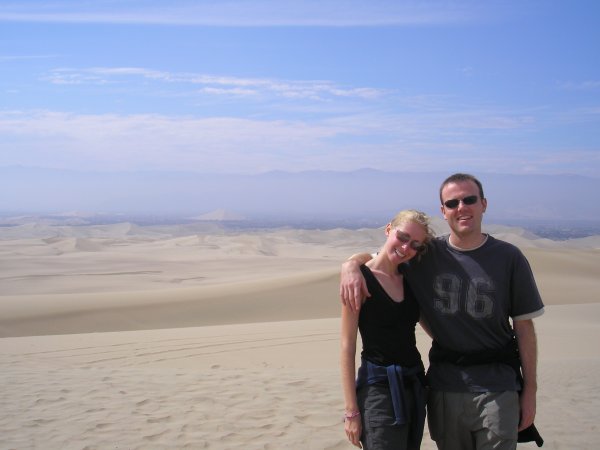 Us at the sand dunes