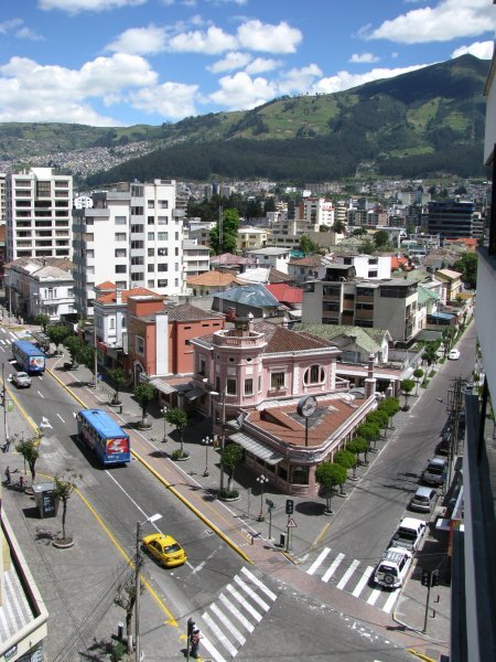 View over Quito