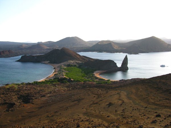 View over Bartolome Island