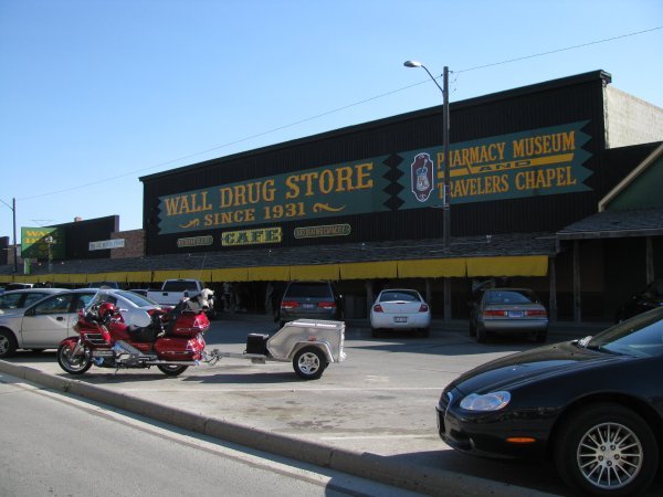The famous Wall Drug store in South Dakota