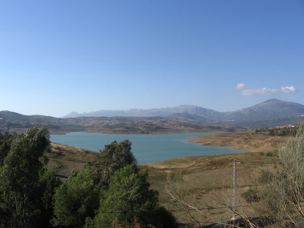 lake near La vinuela