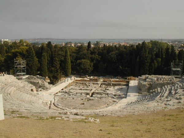 The greek amphiteatre 