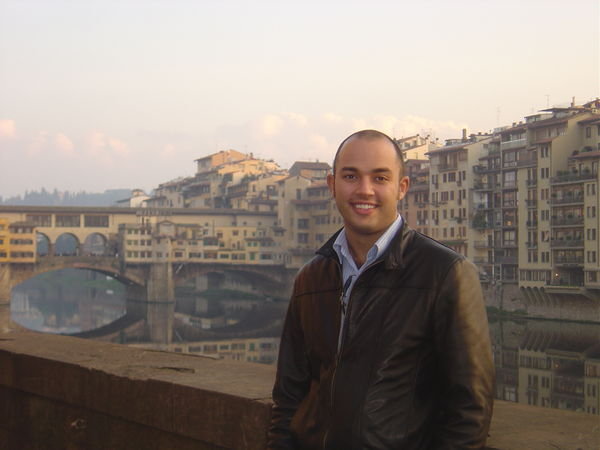 Ponte Vecchio in the background