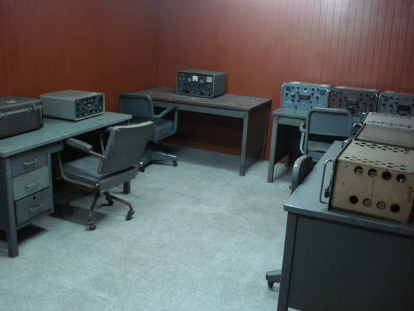 Radio Room in command centre