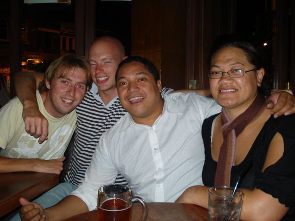 Night out in Auckland with Kiwis
