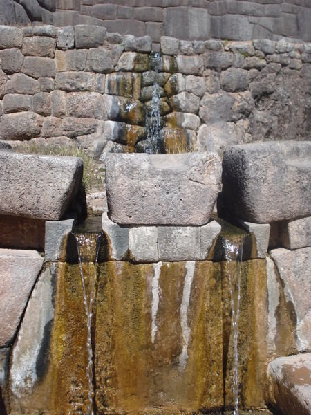 Inca water channels - Tambo Machey