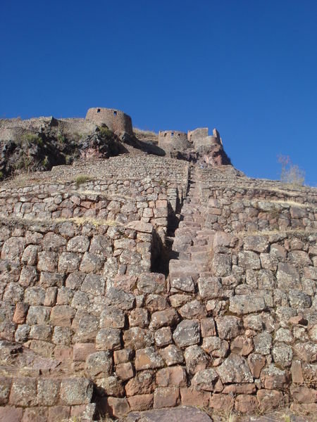 Inka ruins at Pisac