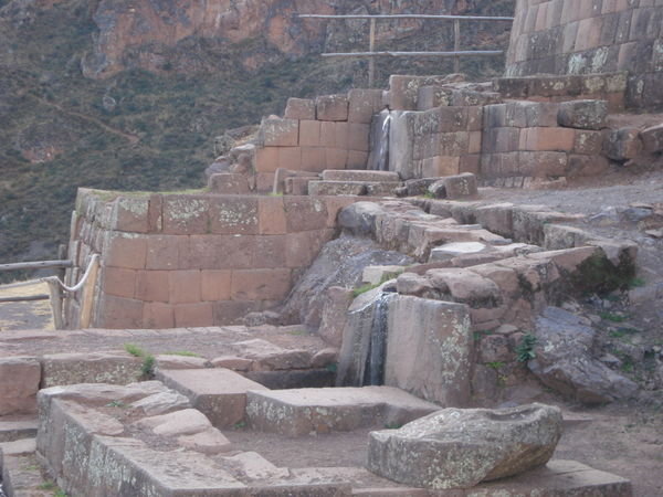 Inka water channels - Pisac