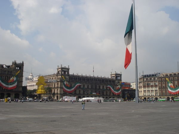 Mexico City main Plaza