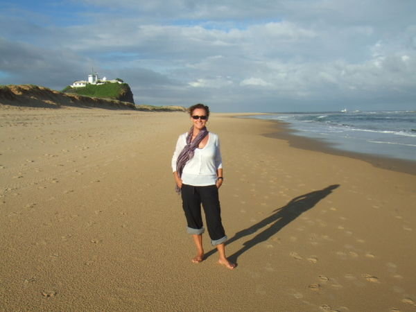 Eileen on Nobby's Beach, Newcastle