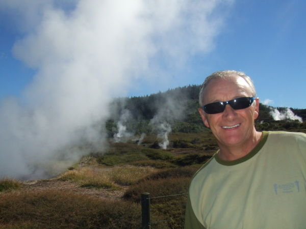 Scottish Geyser at the Craters of the Moon